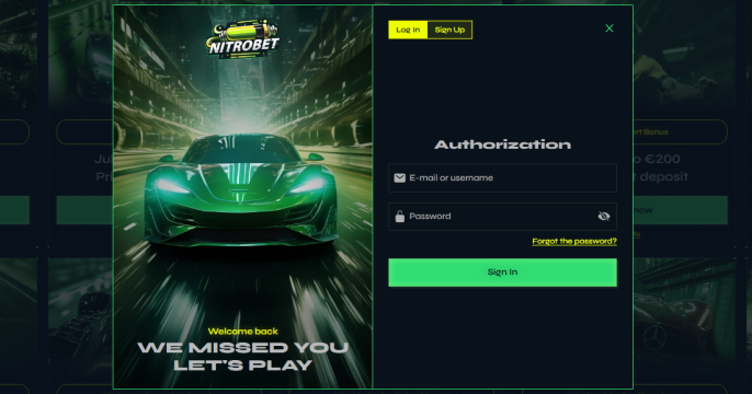 NitroBet Login